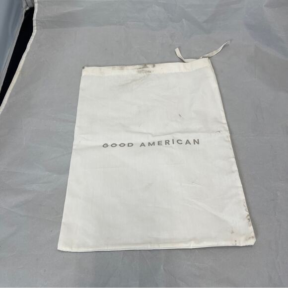 Good American White Terry Lucite Wedge Heels Women 10 - Picture 13 of 16